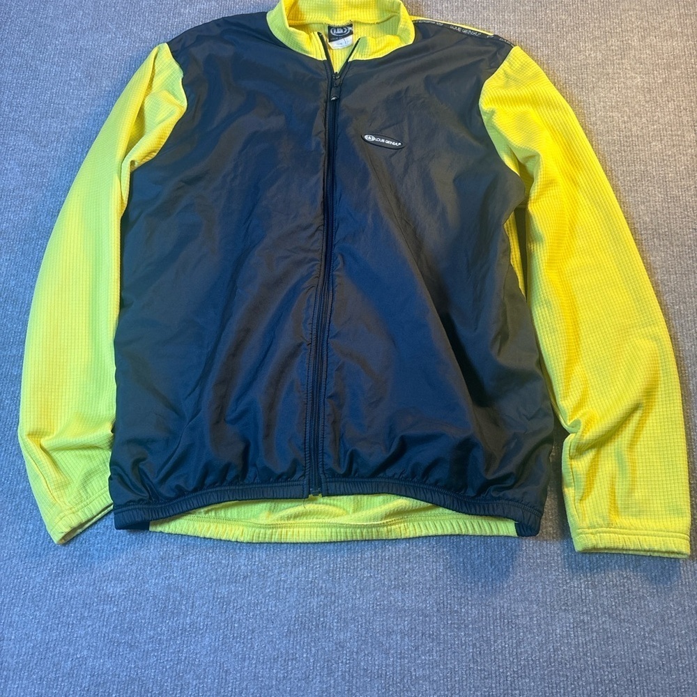 Men's Black and Yellow Jacket 0173